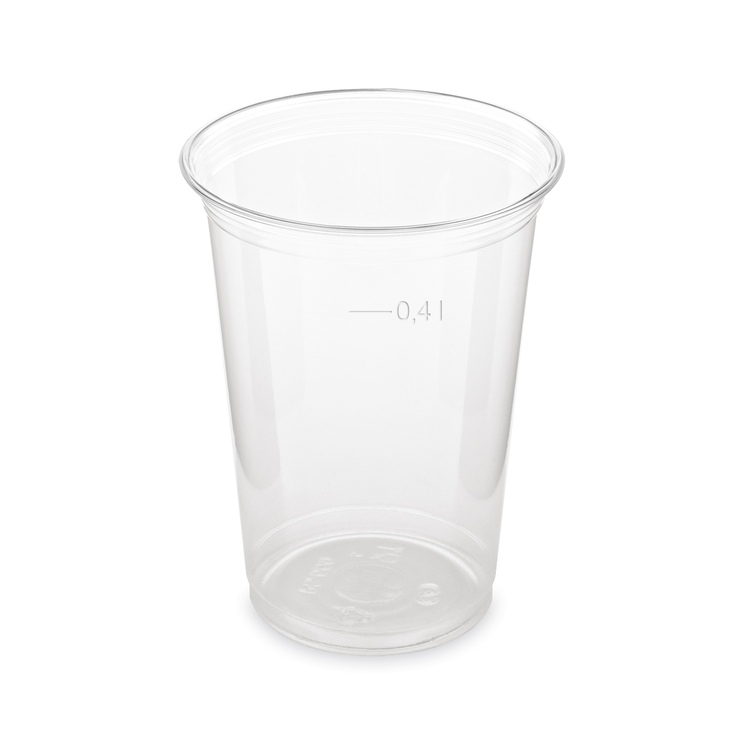 Pohár (rPET) číry Ø95mm 0,4L [50 ks]