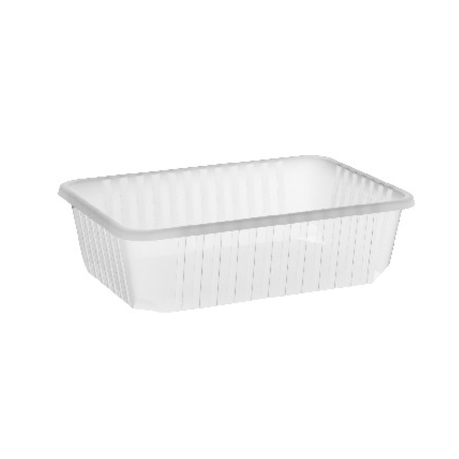 Vanička (PP) hranatá priehľadná 186 x 133 mm 750ml [50 ks]