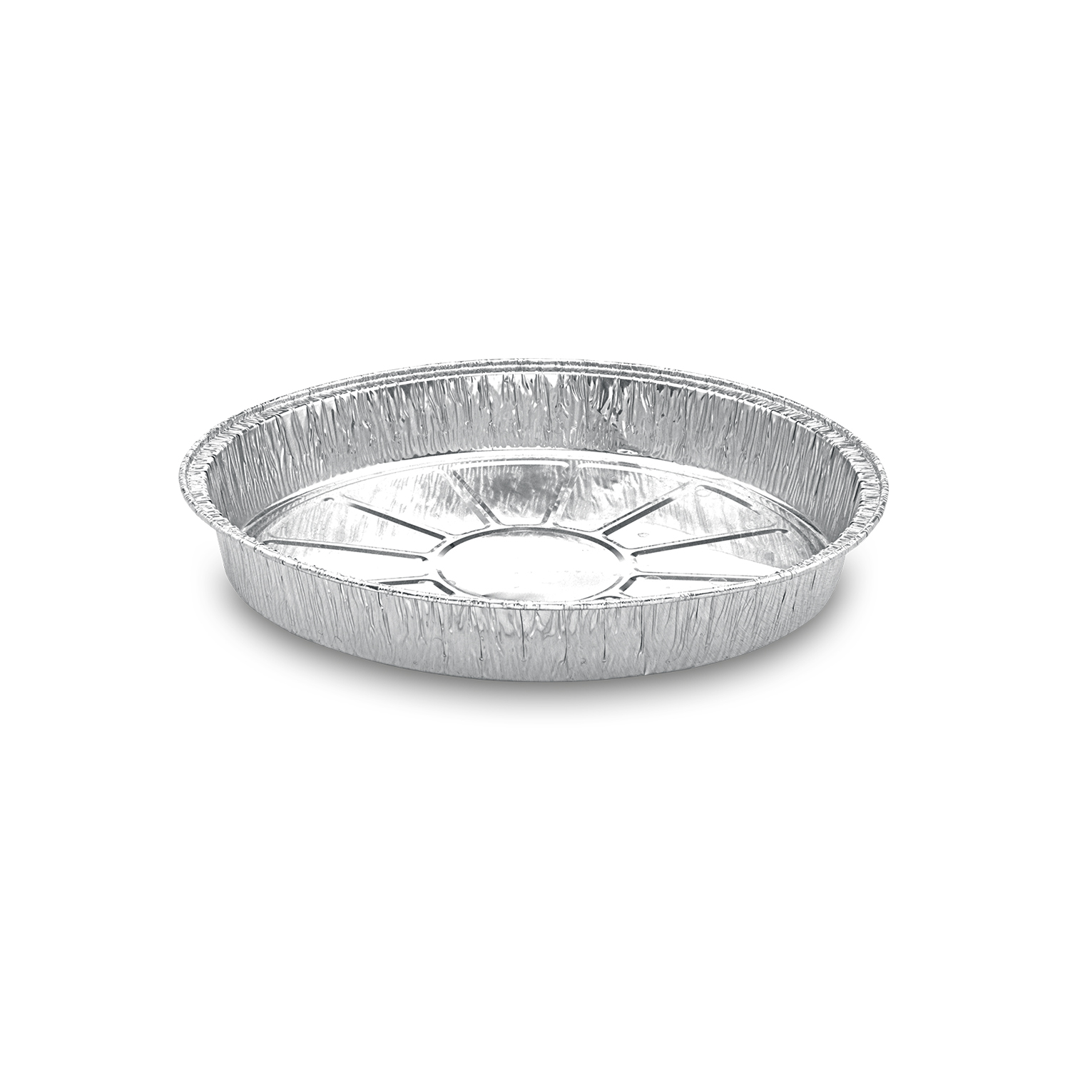 Tanier okrúhly ALU (600 ml) Ø 19,5 x 2,5 cm [100 ks]