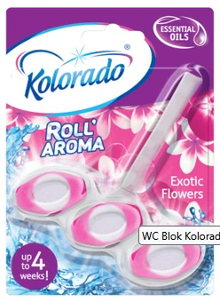 WC košík Kolorado Roll Aroma Kvety 1x51g