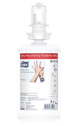 TORK Dezinfekcia rúk penová bezalkoholová S4 1000ml 520202