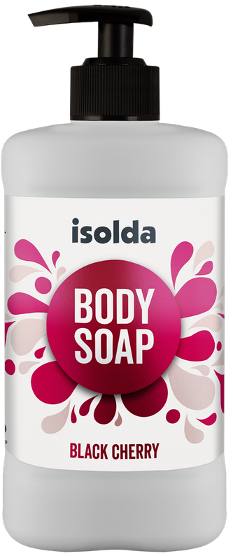 VÝPREDAJ ISOLDA black cherry body soap 400 ml