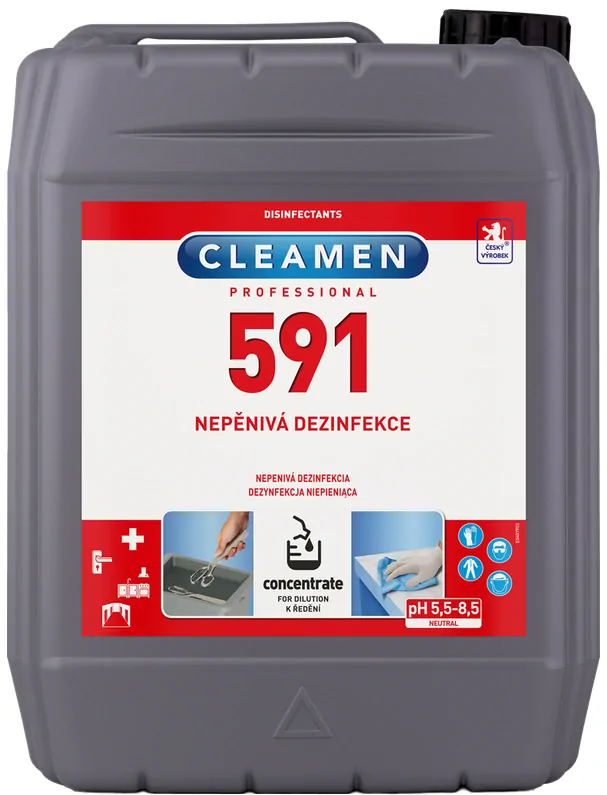 Cleamen 591 nepenivá dezinfekcia 5L