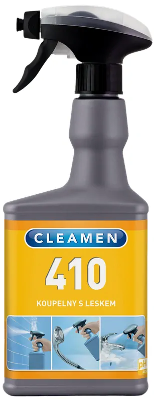 Cleamen 410 kúpeľne s leskom 550ml s rozprašovačom