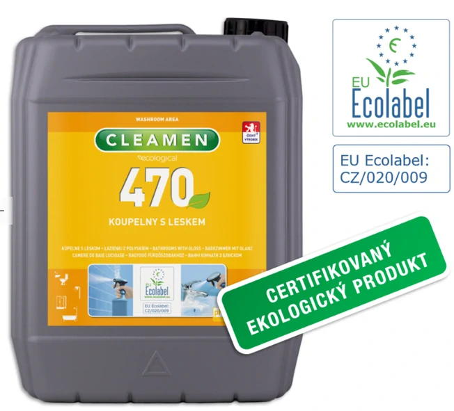 Cleamen 470 na kúpeľne s leskom ECO 5L