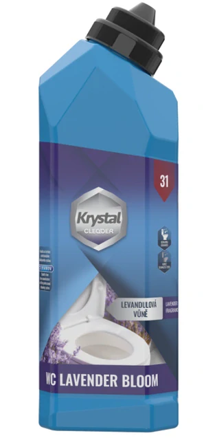 KRYSTAL WC lavender bloom 750 ml