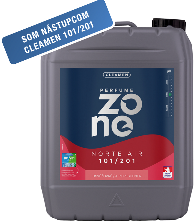 CLEAMEN PERFUME ZONE Norte air 101/201 5L