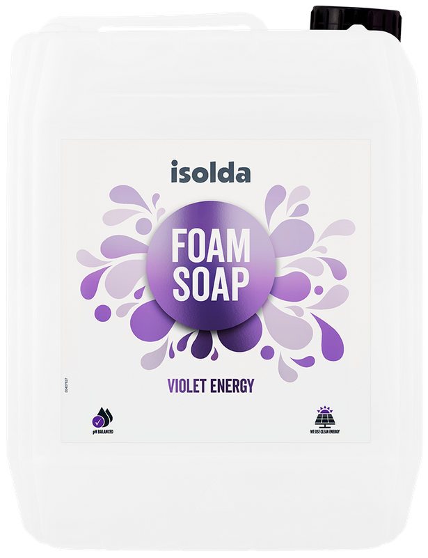 ISOLDA Violet energy penové mydlo 5l