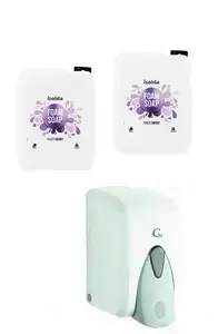 AKCIOVÝ SET dávkovač penového mydla 500ml, biely dolievací + 2x Isolda Violet energy 5L