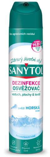 SANYTOL dezinfekcia osviežovač vzduchu/HORY 300ml