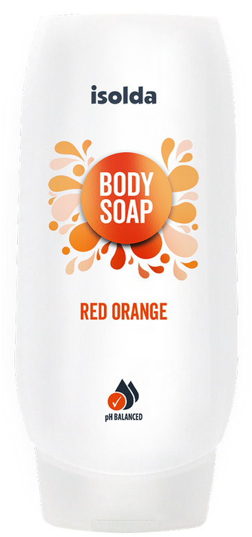 ISOLDA red orange body soap 500ml