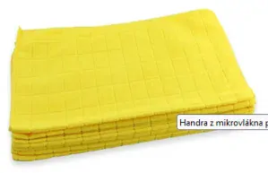 Mikrohandra Destiny 60x50, 250g/m2 žltá 1ks