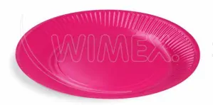 Papierový tanier Ø23cm fuchsia [10 ks]