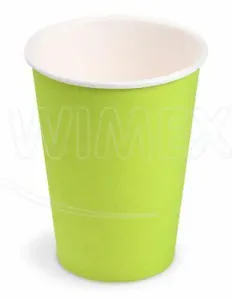 Papierový pohár zelený Ø74mm 240ml [10 ks]