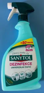 SANYTOL univerzálny čistič eukalyptus 500+250ml