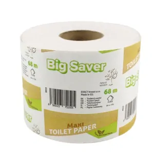 Papier toaletný 2-vr, BIG SAVER, RC, 68m (balenie 36ks)