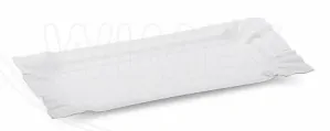 Papierové tácky biele 7 x 14 cm (č. 2) [250 ks]