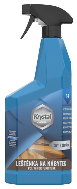 Krystal leštenka na nábytok 750ml