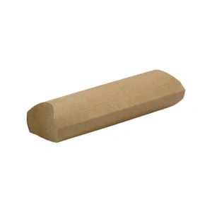 Food box tortila/wrap (PAP-FSC Mix/PET) nepremastiteľný kraft 200 x 70 x 55 mm [50 ks] 