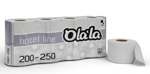 Papier toaletný 2-vr, Olala Hotel Line, CEL, 27,5m (balenie 56ks)