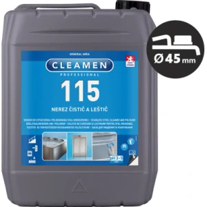CLEAMEN 115 nerez čistič a leštič 5L