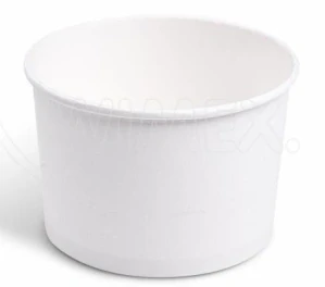Papierová miska (PAP/PE) biela Ø110mm 475ml [50 ks] 