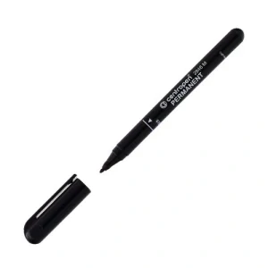 Permanentný popisovač Centropen 2846 čierny, tenký