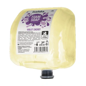 ISOLDA penové mydlo Violet energy 6x650ml