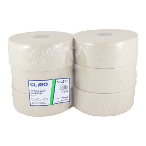 Toaletný papier maxi Jumbo 28cm 300m, 1-vr, RC (Balenie 6ks)