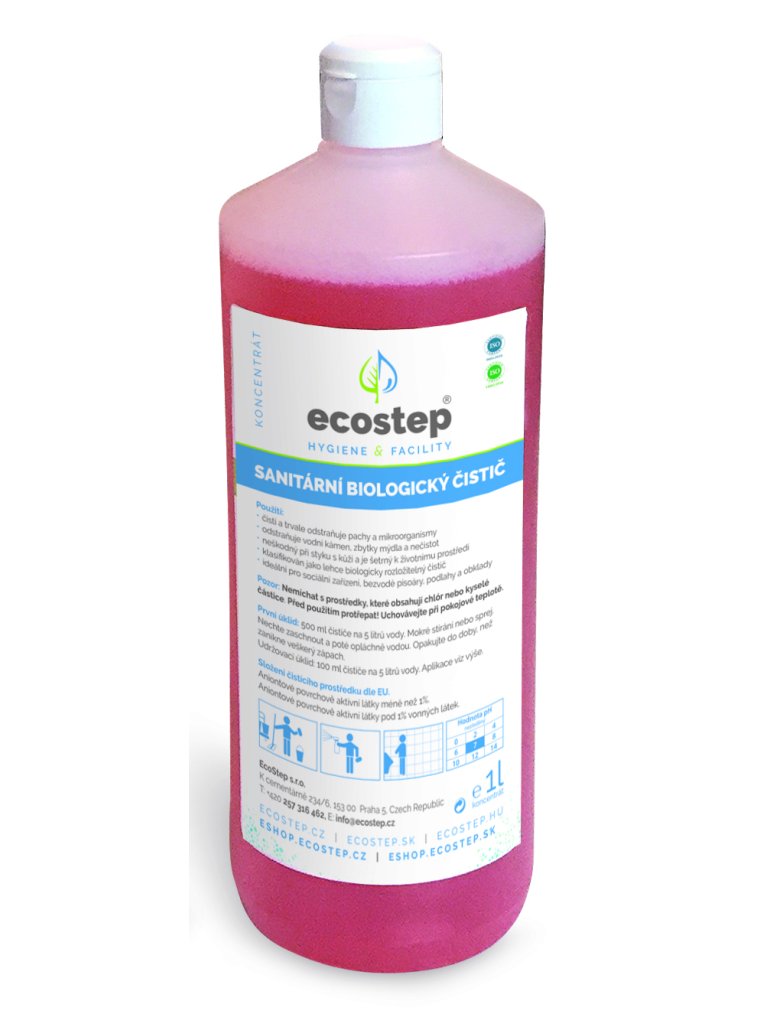 Biologický sanitárny čistič - koncentrát 1L