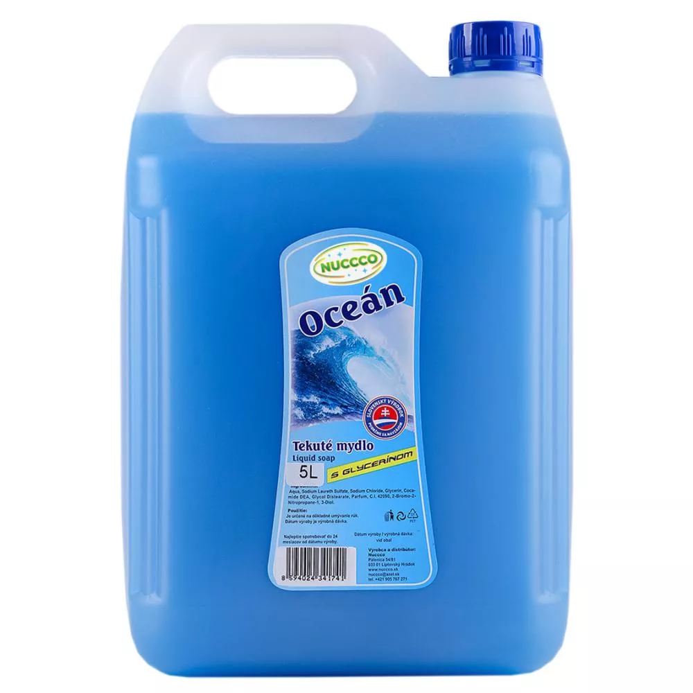 NUCCCO tekuté mydlo oceán 5L