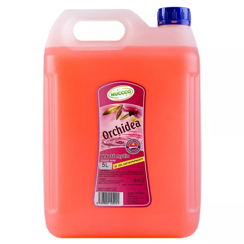 NUCCCO tekuté mydlo orchidea 5L