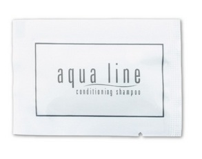 AQUA LINE šampon telový a vlasový v sáčku 7ml (balenie 100ks)