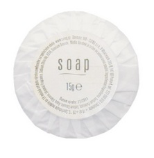AQUA LINE mydlo hotelové okrúhle balené 15g (balenie 100ks)