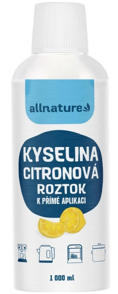 ALLNATURE Kyselina citrónová roztok 1000ml