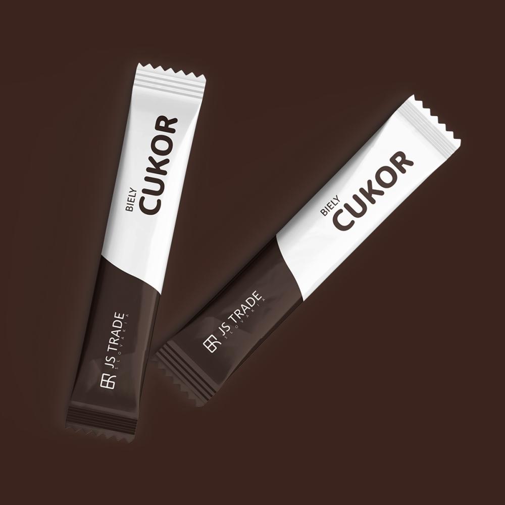 Cukor biely HB tyčinka 4g /1000ks x 4g/