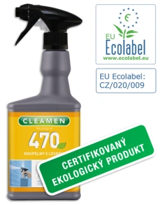 Cleamen 470 na kúpeľne s leskom ECO 550ml