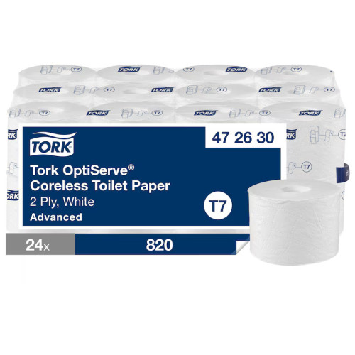 TORK Toaletný papier OptiServe T7 472630, 94,3m/2vr (balenie 24ks)