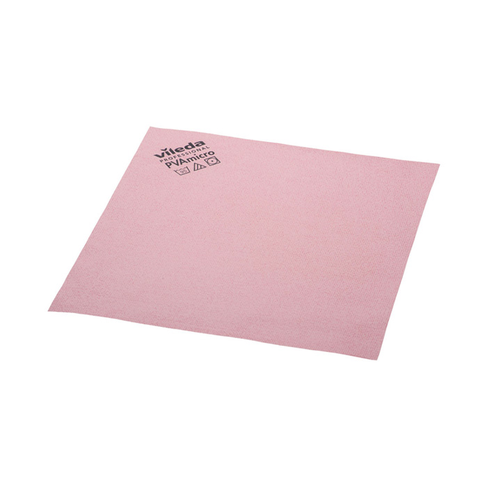 Vileda Professional PVA micro, ružová, špeciálna mikrovláknová utierka 35 x 38 cm (5ks/bal)