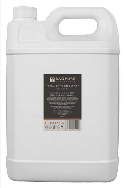 Šampón na vlasy a telo 5L BAOPURE collection 