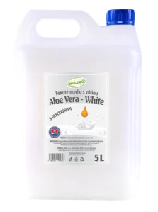 NUCCCO tekuté mydlo aloe vera white 5L