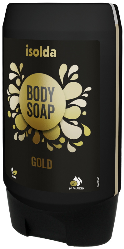 ISOLDA gold body soap 350 ml_15ks