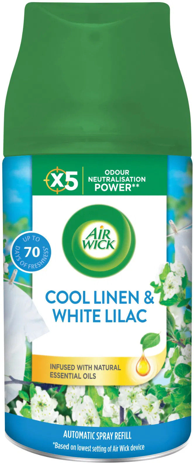 Air Wick Cool Linen náplň do osviežovača vzduchu 250ml