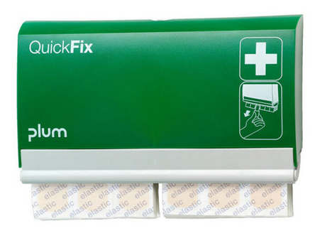 Plum QuickFix dávkovač s elastickými a vodovzdornými náplasťami 6×45 ks