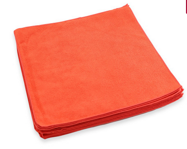 Utierka univerzál mikrovlákno 10ks červená 40x40, 210g