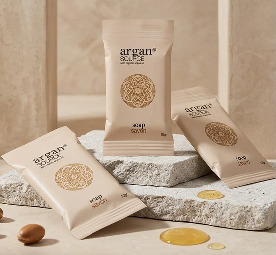 ARGAN SOURCE Mydlo 15g vo FLOW PACK papieri /450ks/