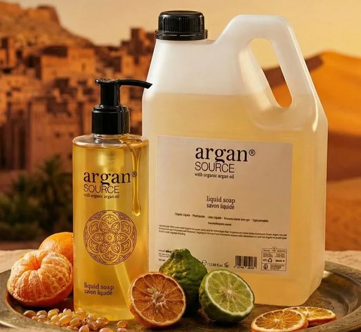  ARGAN SOURCE Tekuté mydlo 5L svetlo-žltý (kanister) 