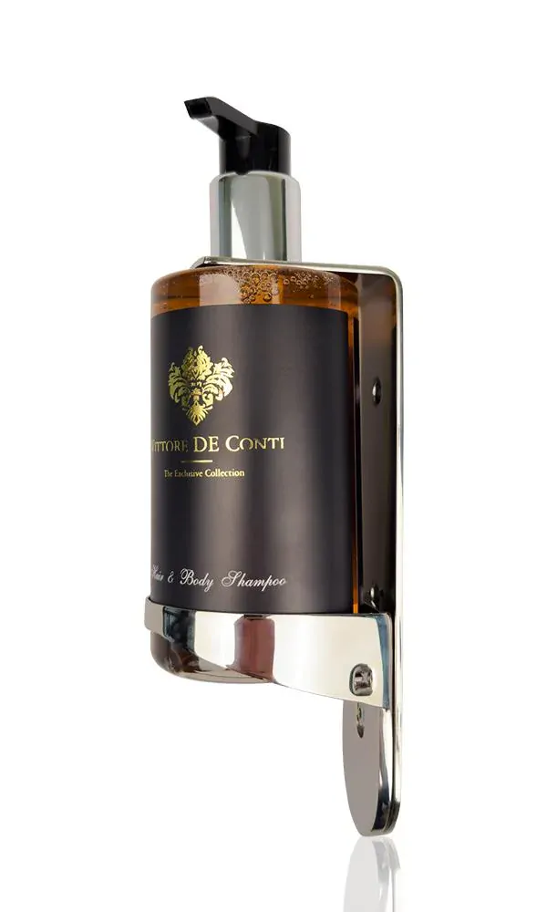 Vittore de Conti kovový držiak pre dávkovače PS 310 ml, chróm