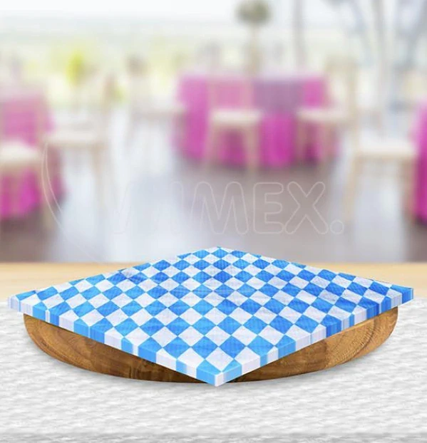 Obrúsok 1vrstvý Bavorsko modrý 33 x 33 cm [100 ks]